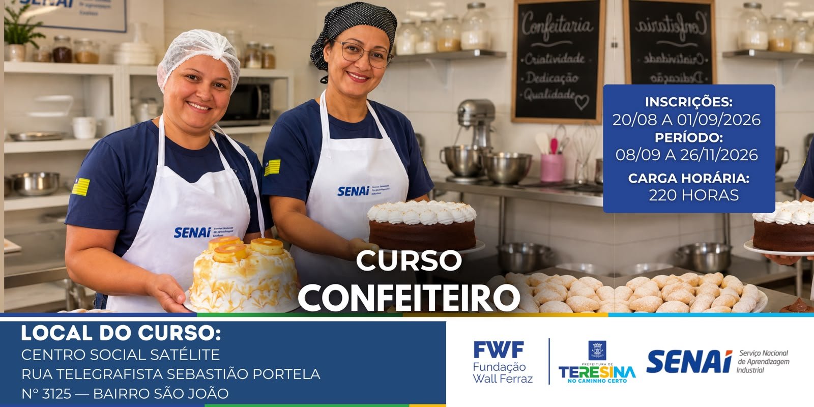 Confeiteiro - São João/Tarde